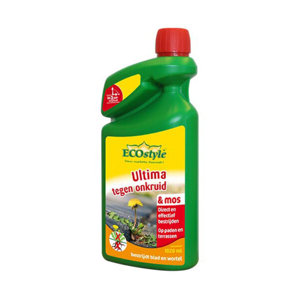 ECOstyle Ultima tegen onkruid mos algen - natuurlijke bestrijding
