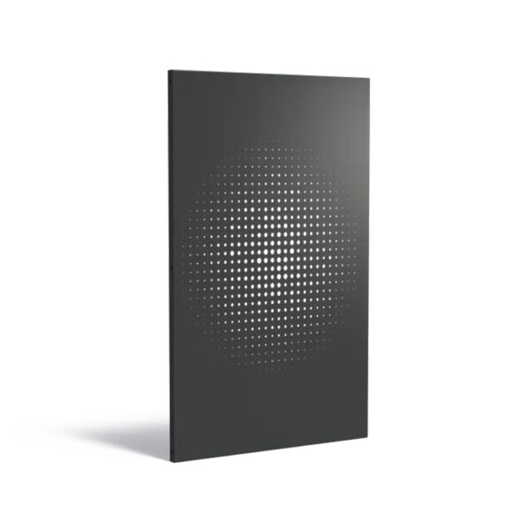 Schuttingpanelen aluminium 'ABSTRACT' 110x5x180 cm (APA2.4) / sfeer panelen tuin